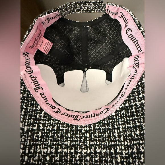 Juicy Couture Tweed Baseball Cap NWT - Picture 4 of 5